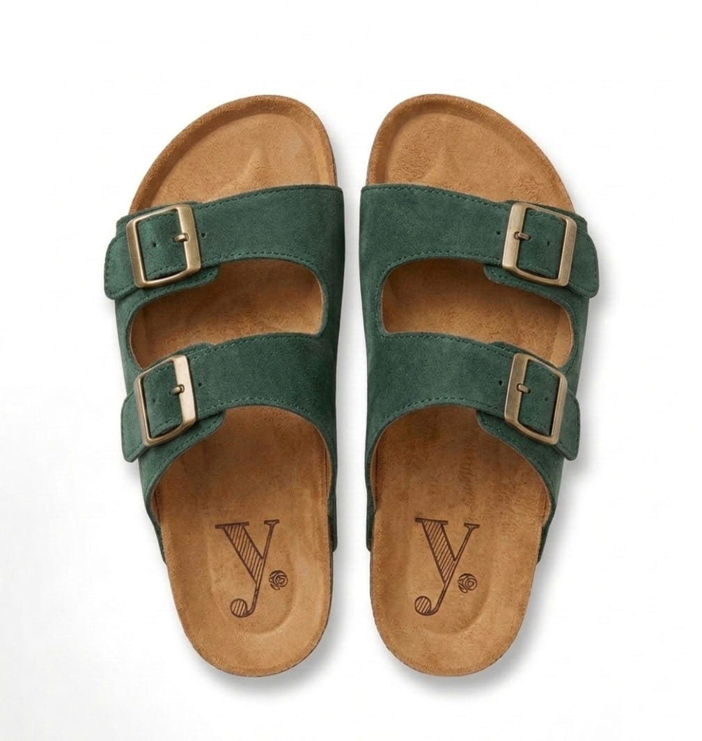Olive Green Slipper
