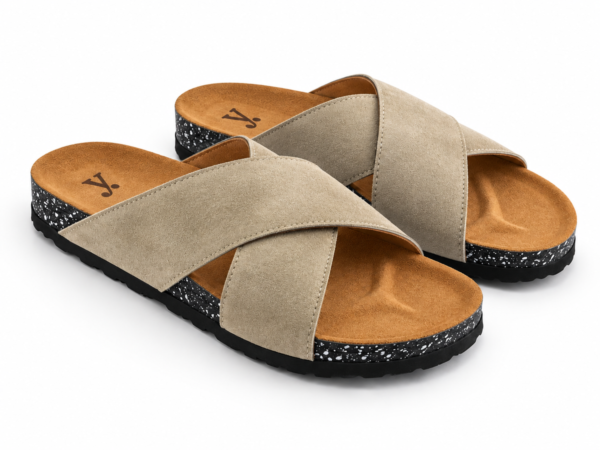 Beige Multi strap