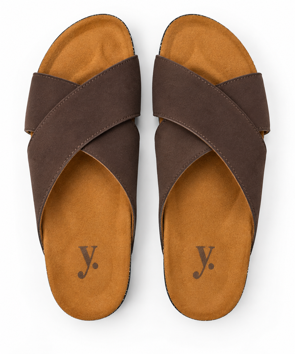 Brown multi straps