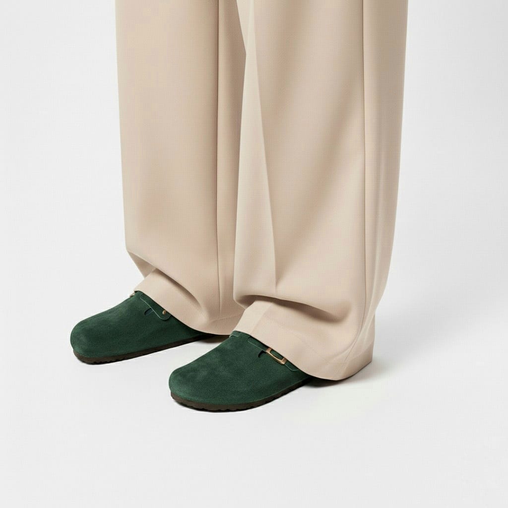 Green  Classic  Clog