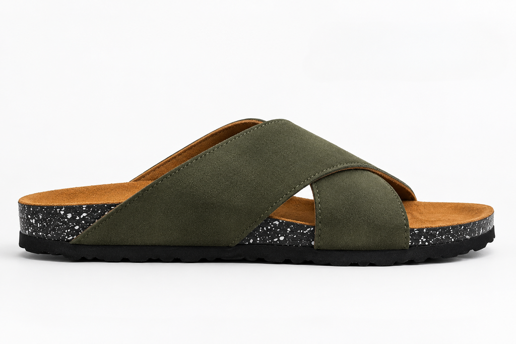Olive green multi straps