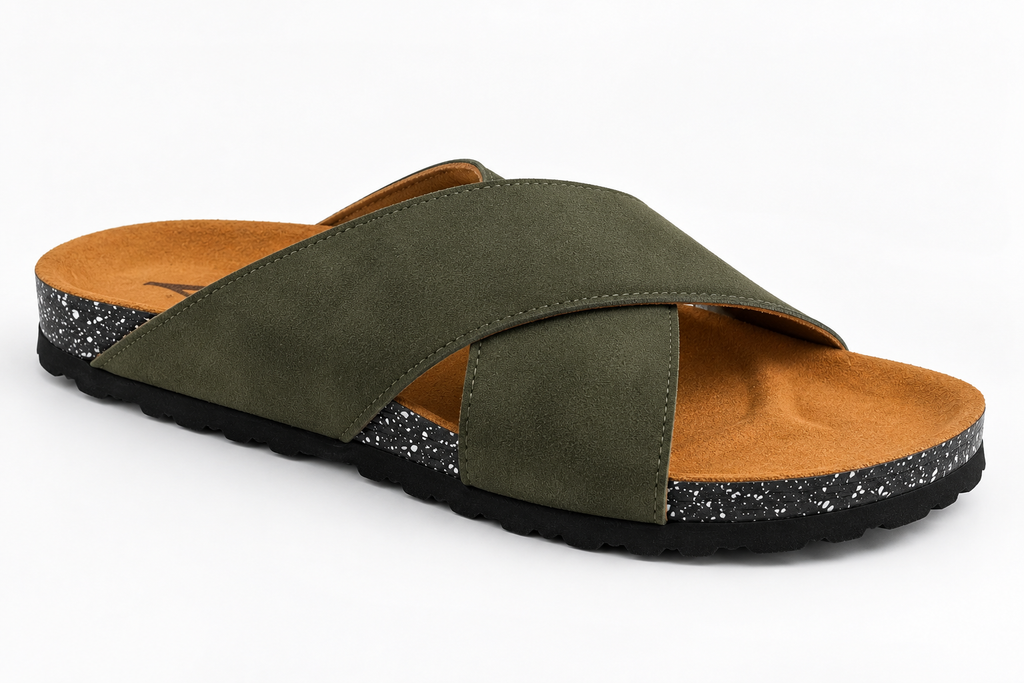 Olive green multi straps